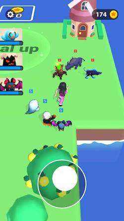 Скачать взломанную Monsters Master: Бой Монстров [Много денег] MOD apk на Андроид