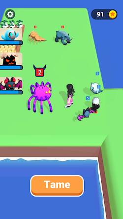 Скачать взломанную Monsters Master: Бой Монстров [Много денег] MOD apk на Андроид