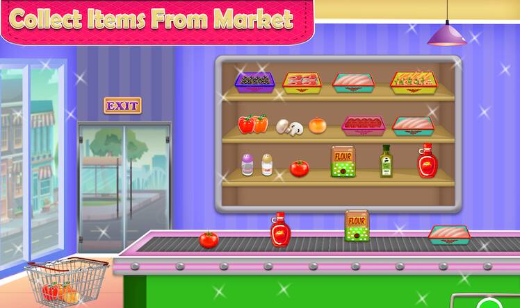 Скачать взломанную Cake Pizza Making Factory [Много денег] MOD apk на Андроид