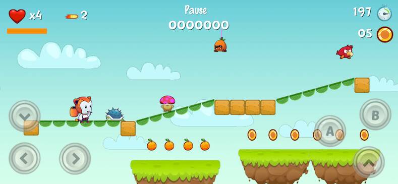 Скачать взломанную Super Adventure : Run and Jump [Бесплатные покупки] MOD apk на Андроид