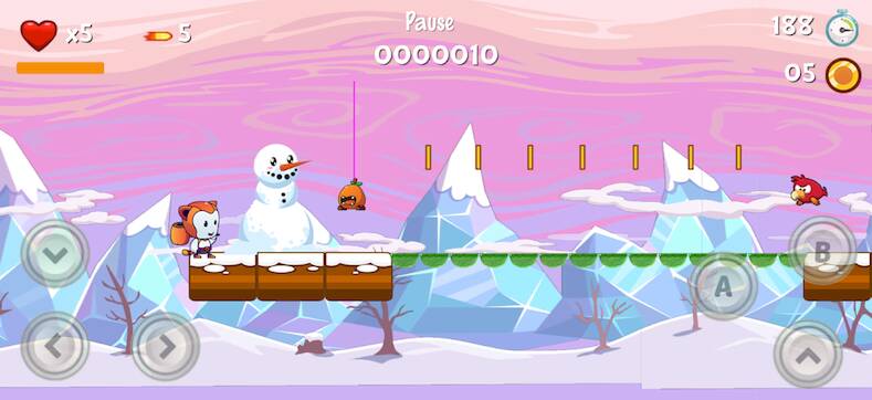 Скачать взломанную Super Adventure : Run and Jump [Бесплатные покупки] MOD apk на Андроид