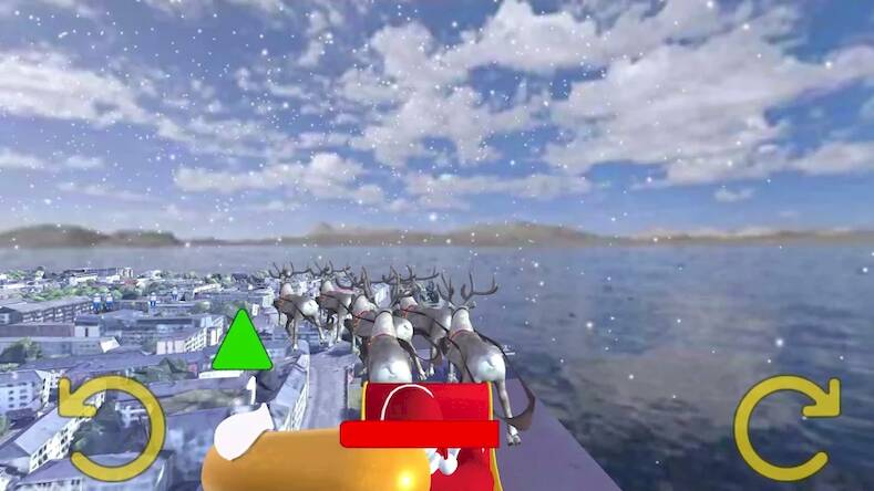 Скачать взломанную Happy Christmas Santa [Мод меню] MOD apk на Андроид