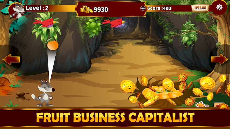 Скачать взломанную Fruit Business Capitalist [Много денег] MOD apk на Андроид