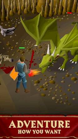 Скачать взломанную Old School RuneScape [Много монет] MOD apk на Андроид
