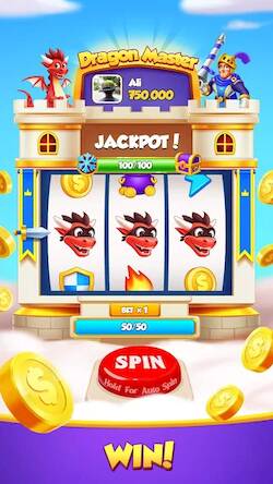 Скачать взломанную Coin Dragon - Master Royal [Бесплатные покупки] MOD apk на Андроид