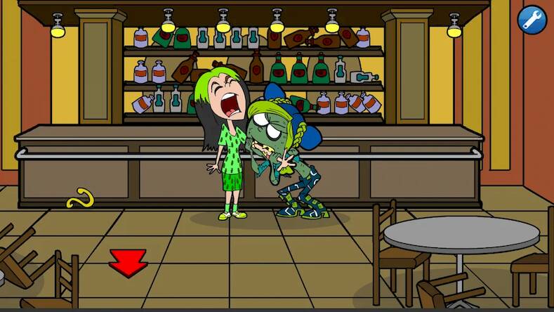 Скачать взломанную Billie Zombie Attack [Бесплатные покупки] MOD apk на Андроид