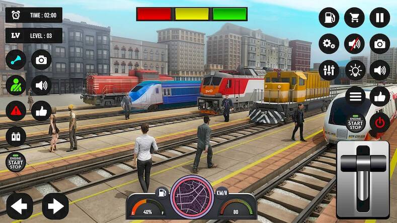 Скачать взломанную поезд симулятор - поезд игра [Бесплатные покупки] MOD apk на Андроид