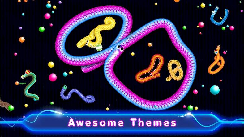 Скачать взломанную Cobra.io - игра со змеей IO [Много монет] MOD apk на Андроид