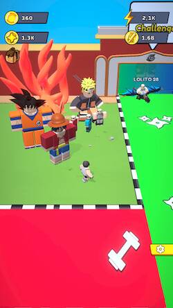 Скачать взломанную Anime Clicker : IO [Мод меню] MOD apk на Андроид