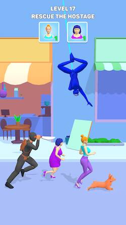 Скачать взломанную Super Hero Guy [Бесплатные покупки] MOD apk на Андроид