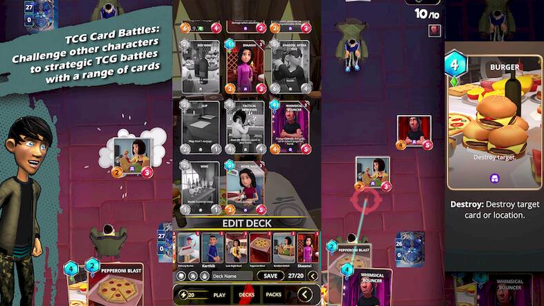 Скачать взломанную Moonlight Murders: Shadow Card [Бесплатные покупки] MOD apk на Андроид