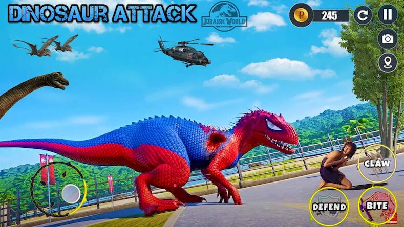Скачать взломанную Jurassic Park Games: Dino Park [Много денег] MOD apk на Андроид