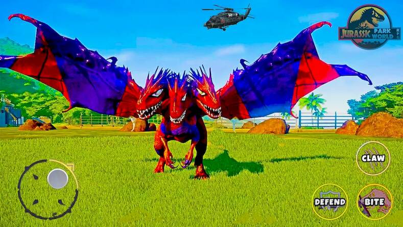 Скачать взломанную Jurassic Park Games: Dino Park [Много денег] MOD apk на Андроид