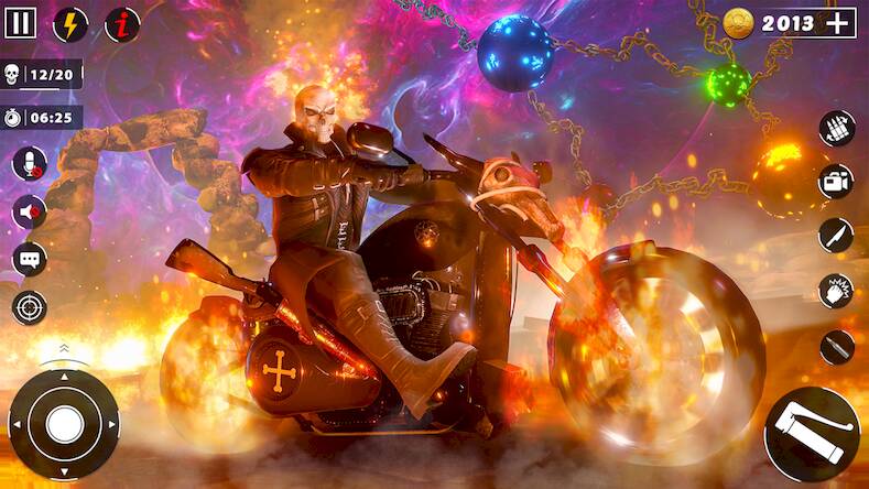 Скачать взломанную Ghost Rider 3D - Ghost Game [Бесплатные покупки] MOD apk на Андроид
