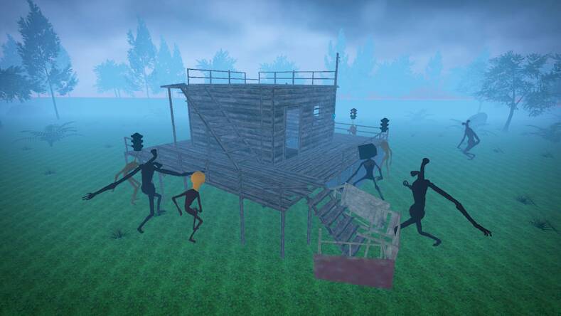 Скачать взломанную Cиреноголовый - игра в лесу [Мод меню] MOD apk на Андроид