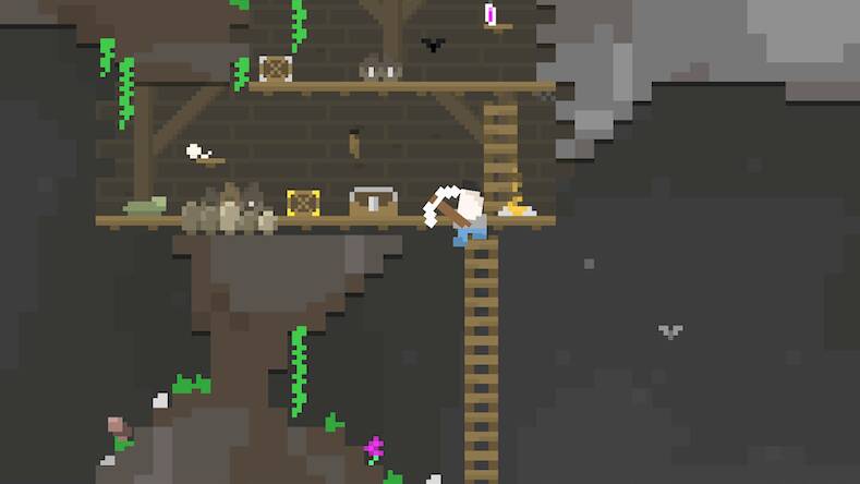 Скачать взломанную Digaway - Dig, Mine, Survive [Много монет] MOD apk на Андроид
