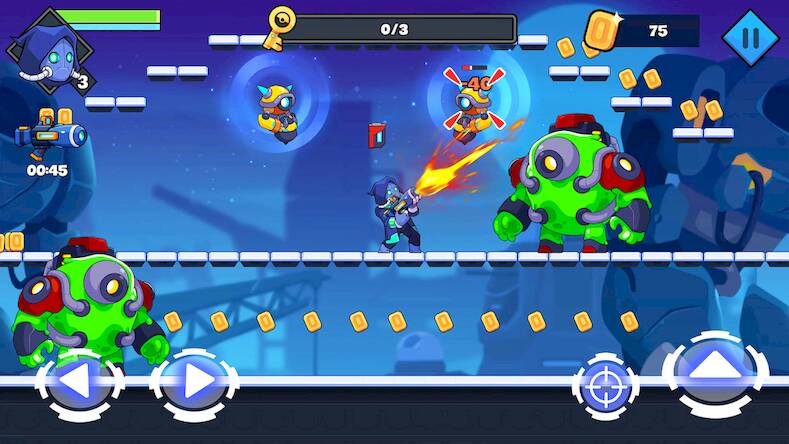 Скачать взломанную Metal Fire - Space Invader [Бесплатные покупки] MOD apk на Андроид