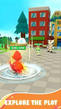 Скачать взломанную Negamons: Monster Trainer [Много монет] MOD apk на Андроид