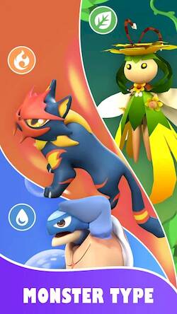 Скачать взломанную Negamons: Monster Trainer [Много монет] MOD apk на Андроид