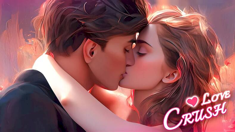 Скачать взломанную Love Crush: любовь истории [Мод меню] MOD apk на Андроид
