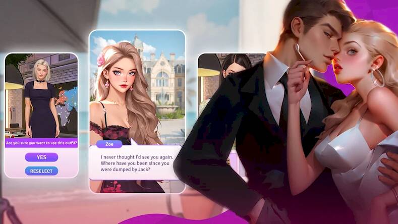 Скачать взломанную Love Crush: любовь истории [Мод меню] MOD apk на Андроид