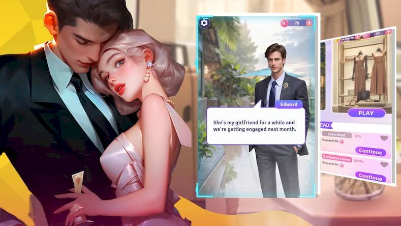 Скачать взломанную Love Crush: любовь истории [Мод меню] MOD apk на Андроид