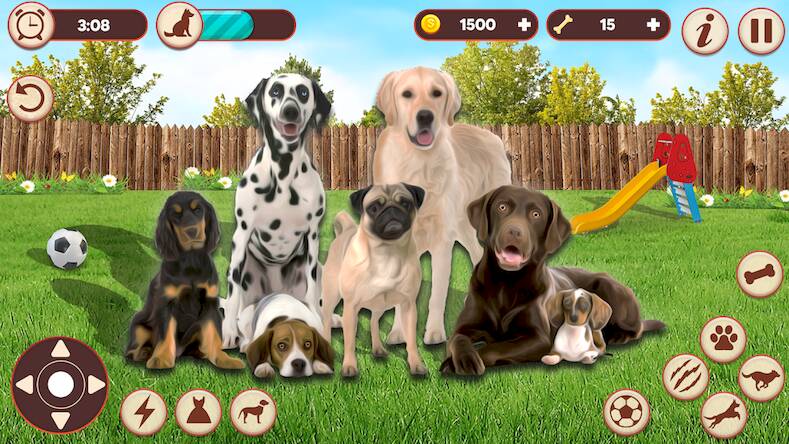 Скачать взломанную Игра для симулятора собак [Много денег] MOD apk на Андроид