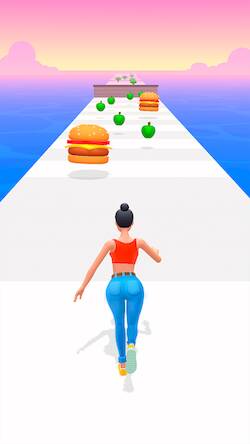 Скачать взломанную Twerk Race 3D — Running Game [Бесплатные покупки] MOD apk на Андроид