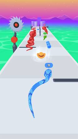 Скачать взломанную Snake Run Race・3D Running Game [Мод меню] MOD apk на Андроид