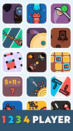 Скачать взломанную 1 2 3 4 Player Games - Offline [Много монет] MOD apk на Андроид