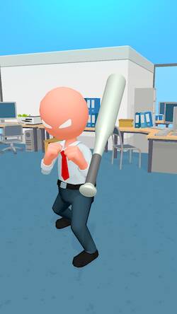 Скачать взломанную Crazy Office — Slap & Smash [Много монет] MOD apk на Андроид