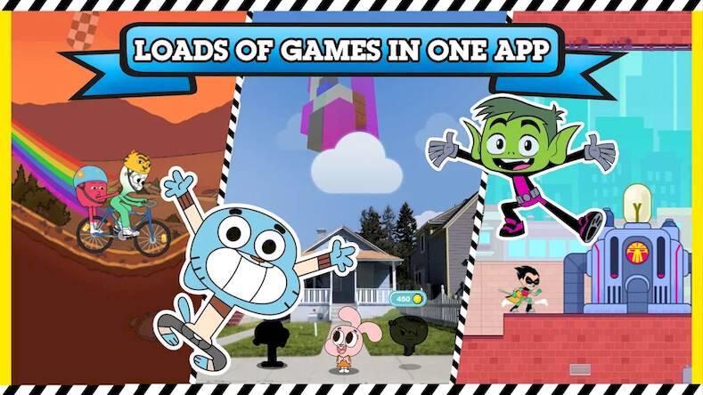 Скачать взломанную Cartoon Network GameBox [Много денег] MOD apk на Андроид