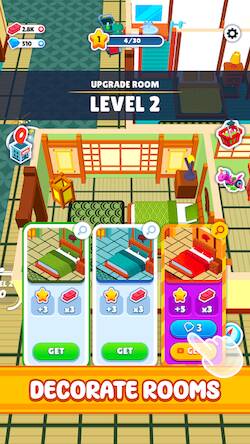 Скачать взломанную My Perfect Hotel [Бесплатные покупки] MOD apk на Андроид