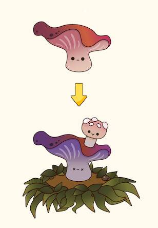 Скачать взломанную Mushroom Stories Clicker [Много монет] MOD apk на Андроид