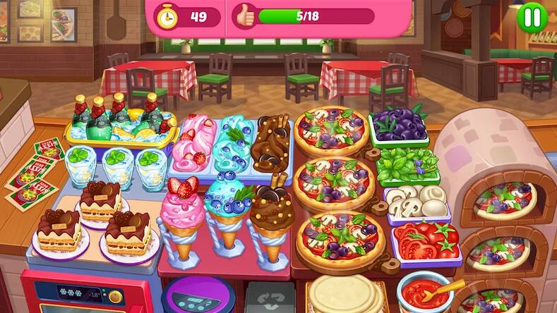 Скачать взломанную Crazy Cooking Diner: Chef Game [Мод меню] MOD apk на Андроид