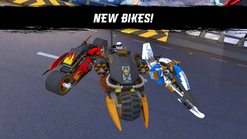 Скачать взломанную LEGO® NINJAGO®: Ride Ninja [Мод меню] MOD apk на Андроид