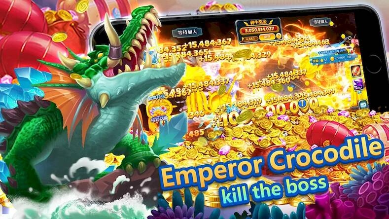 Скачать взломанную Fishing Casino - Arcade Game [Много денег] MOD apk на Андроид