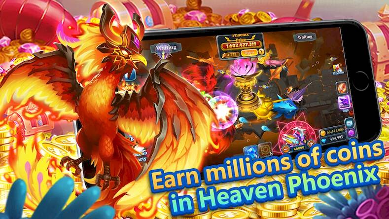 Скачать взломанную Fishing Casino - Arcade Game [Много денег] MOD apk на Андроид
