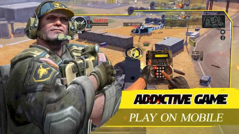 Скачать взломанную Call of Ops WW Duty [Много денег] MOD apk на Андроид