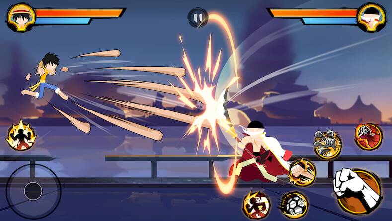Скачать взломанную Stickman Pirates Fight [Мод меню] MOD apk на Андроид