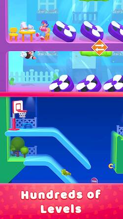 Скачать взломанную Lazy Jump [Много денег] MOD apk на Андроид