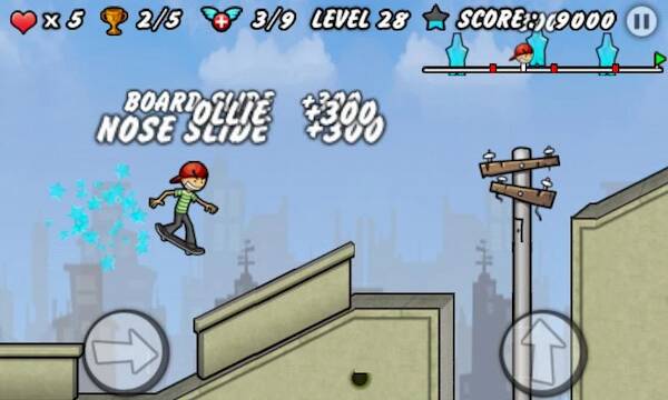 Скачать взломанную Skater Boy [Бесплатные покупки] MOD apk на Андроид