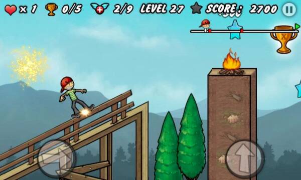 Скачать взломанную Skater Boy [Бесплатные покупки] MOD apk на Андроид