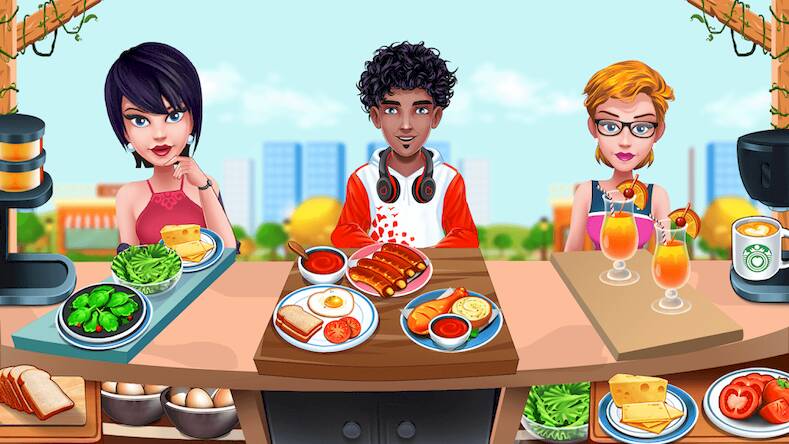 Скачать взломанную Cooking Chef - Food Fever [Мод меню] MOD apk на Андроид