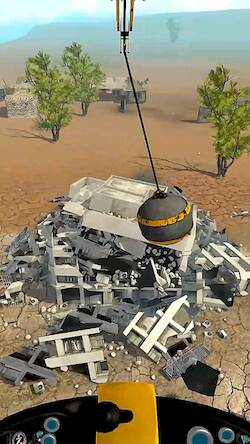 Скачать взломанную Dozer Demolish: City Tear Down [Много монет] MOD apk на Андроид