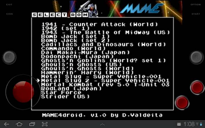 Скачать взломанную MAME4droid (0.37b5) [Много денег] MOD apk на Андроид