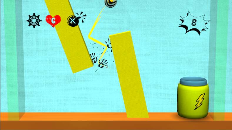 Скачать взломанную Tigerball [Бесплатные покупки] MOD apk на Андроид