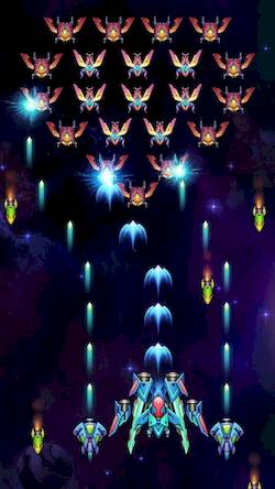 Скачать взломанную Galaxy Shooter - Space Attack [Много монет] MOD apk на Андроид