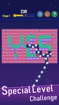 Скачать взломанную Balls Bricks Breaker 4 [Бесплатные покупки] MOD apk на Андроид