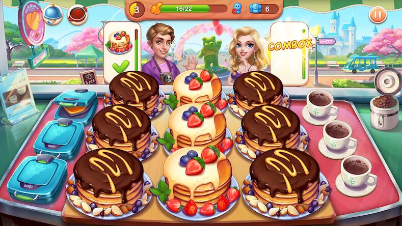 Скачать взломанную Cooking Center-Restaurant Game [Много денег] MOD apk на Андроид
